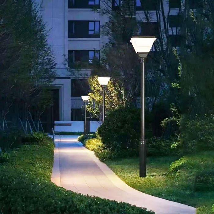 Gartenlichter im Freien